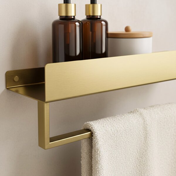 Raft pentru baie SF01 45cm gold brush