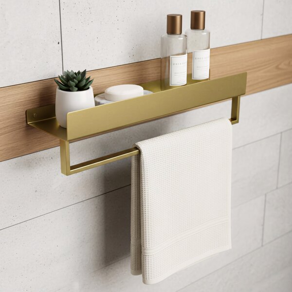 Raft pentru baie SF01 45cm gold brush