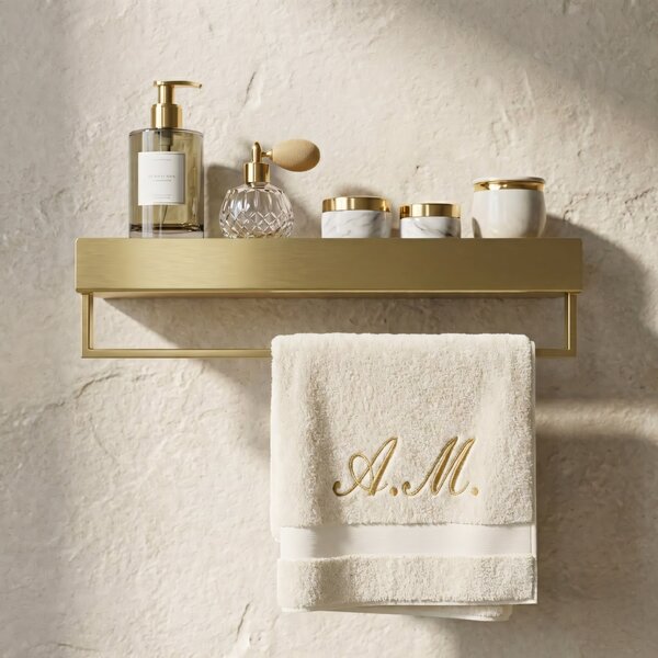 Raft pentru baie SF01 45cm gold brush