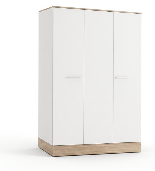 Dulap Haine Adore Base, 3 usi, Alb, 120x197x52 cm