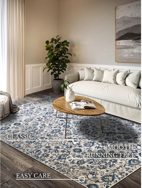 Covor albastru/crem 120x170 cm Ernest – Villeroy&Boch