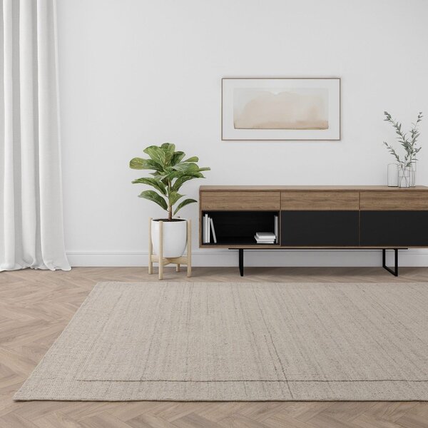 Covor crem țesut manual din lână 160x230 cm Larson – Asiatic Carpets
