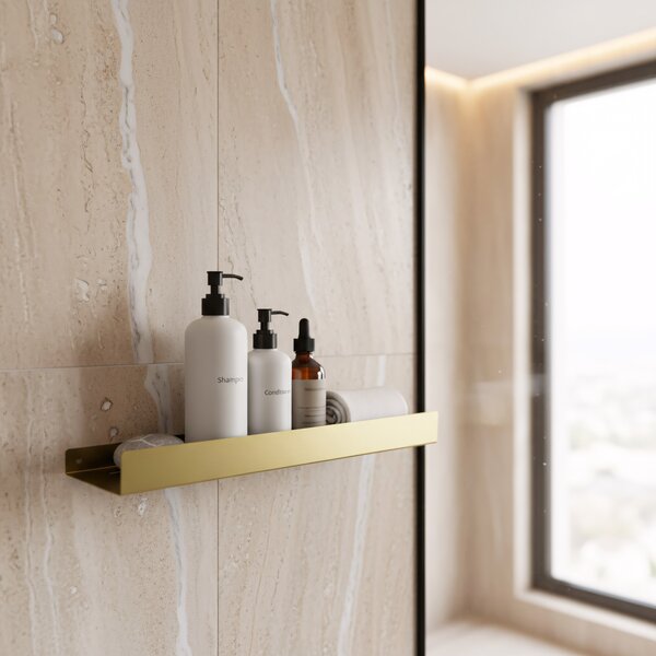 Raft pentru baie SF04 60cm gold brush
