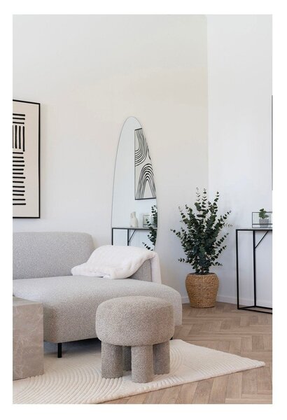 Covor crem țesut manual din lână 160x230 cm Pune – House Nordic