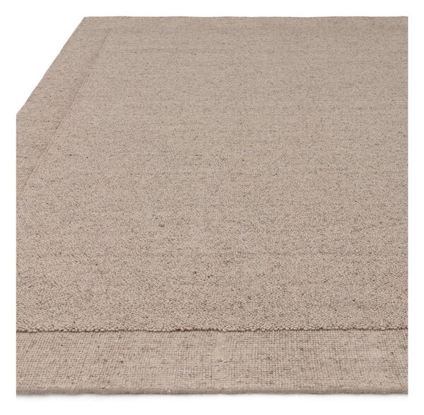 Covor bej țesut manual din lână 120x170 cm Larson – Asiatic Carpets
