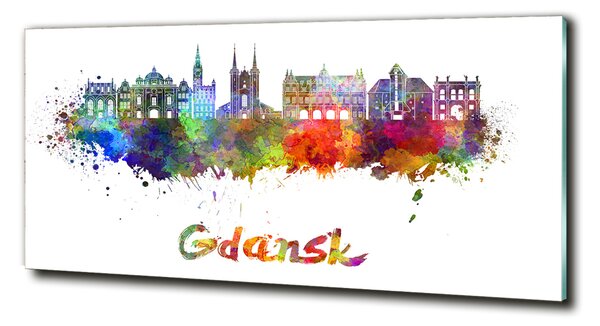 Tablou pe pe sticlă culoare Gdańsk