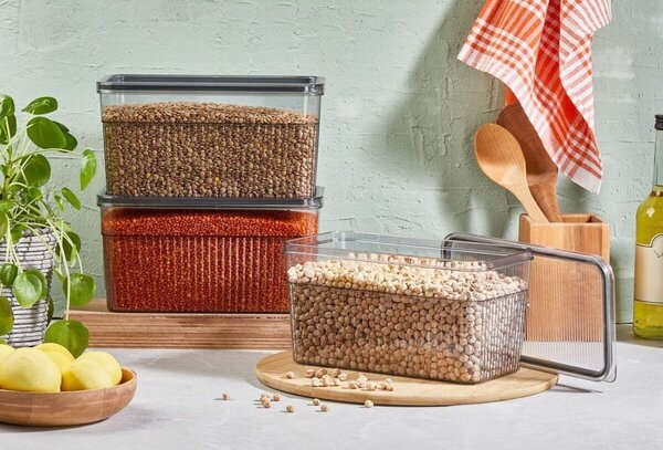 Set de 6 cutii pentru depozitarea alimentelor