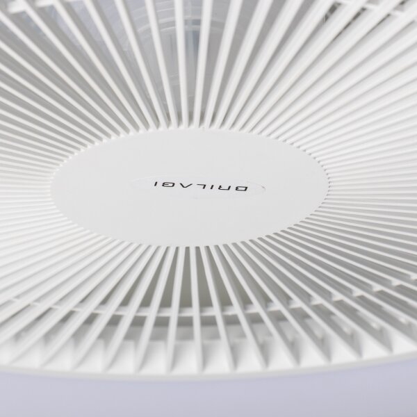 Plafonieră LED dimabilă cu ventilator Brilagi AURA LED/38W/230V alb + telecomandă
