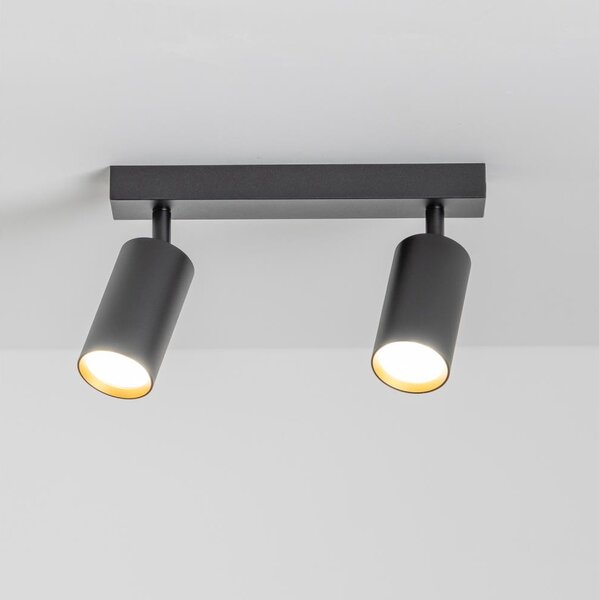 Spot Brilagi SELE 2xGU10/30W/230V negru/auriu