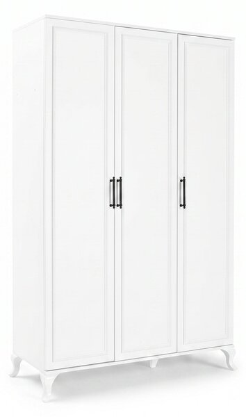 Dulap Haine Adore Country, 3 usi, Alb, 103x199x51 cm