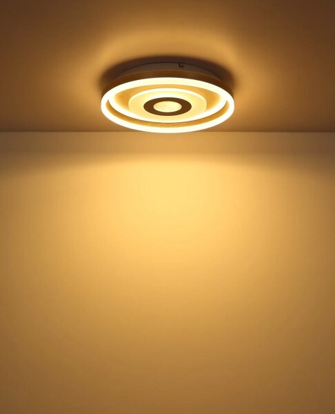 Globo 48571-24 - Plafonieră LED CARDENAS, 24 W, 230 V, 3000 K, diametru 40 cm