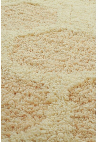 Covor galben ocru lavabil/țesut manual din bumbac 140x200 cm Sweet Honey – Lorena Canals