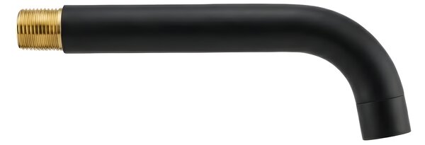 Pipă pentru baterie încastrată Rea Lungo 16 cm Black