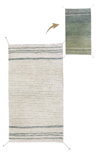 Covor verde/albastru din bumbac 80x140 cm Twin Vintage – Lorena Canals