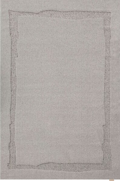 Covor gri din lână 200x300 cm Morphic Rocca – Agnella