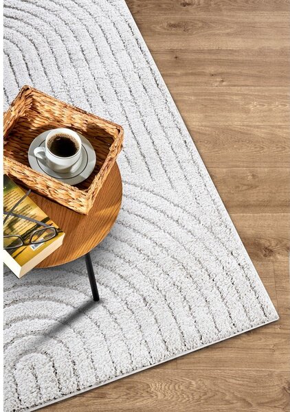 Covor alb 120x170 cm Panglao New York White – Elle Decoration
