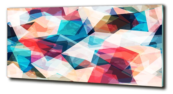 Tablou pe pe sticlă mozaic abstract