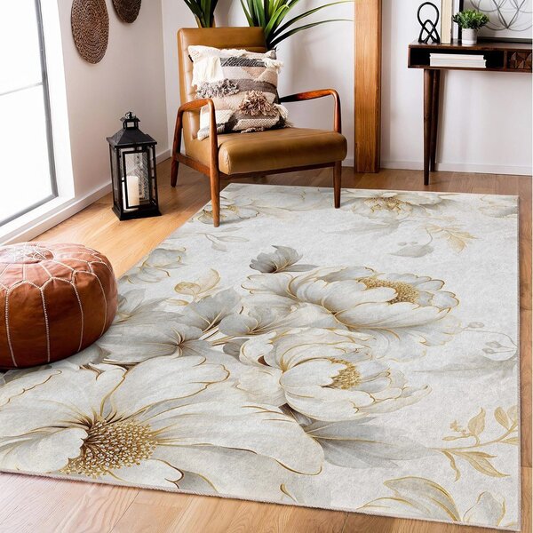 Covor tip traversă crem lavabil 80x200 cm Soft and Gentle – Mila Home