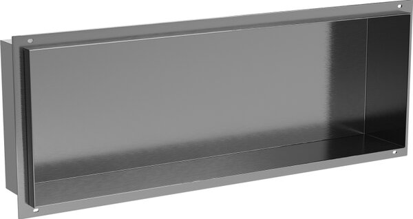 Mexen X-Wall-NR, raft încastrat fără flanșă 60 x 20 cm, grafit mat - 19E1602010