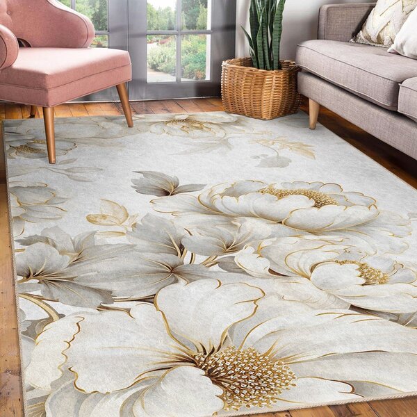 Covor tip traversă crem lavabil 80x200 cm Soft and Gentle – Mila Home