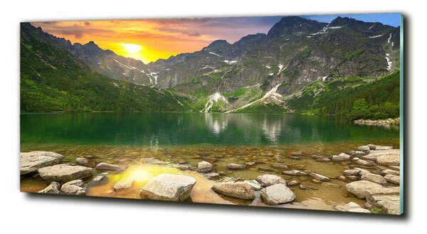 Tablou sticlă Marine ochi Tatry