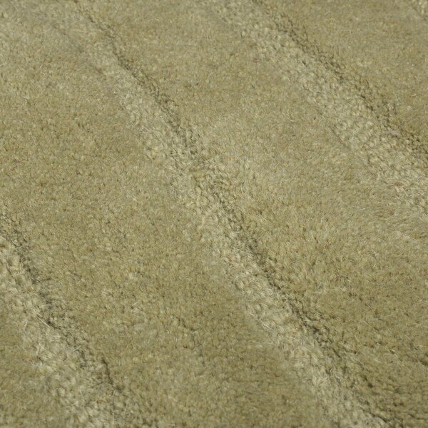 Covor tip traversă kaki țesut manual din lână 60x230 cm Mesmerise Sage – Flair Rugs