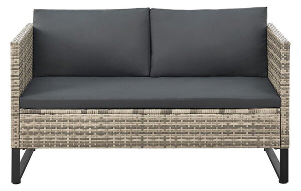 Juskys Set rattan Santorini - gri