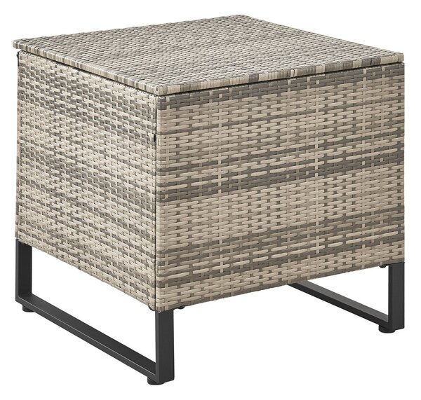Juskys Set rattan Santorini - gri