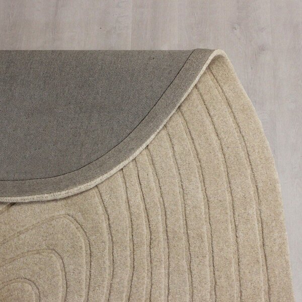 Covor bej din lână 160x230 cm Puddle Wool – Flair Rugs