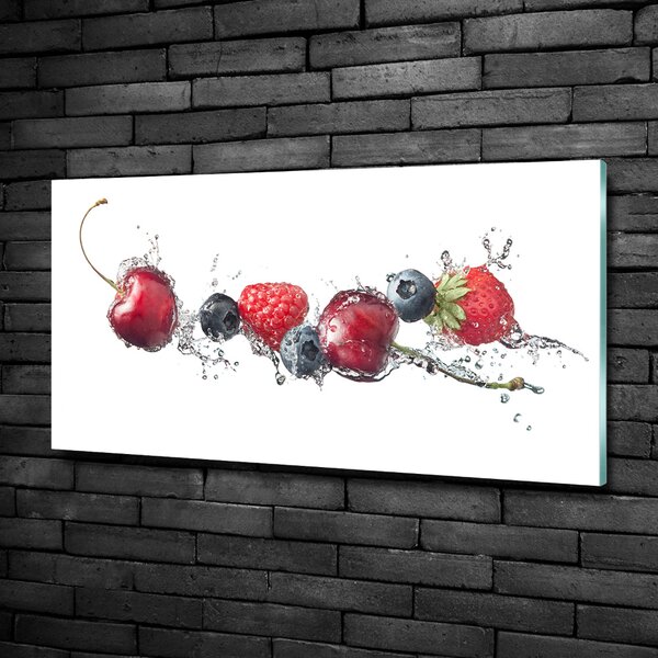 Tablou Printat Pe Sticlă fructe de padure