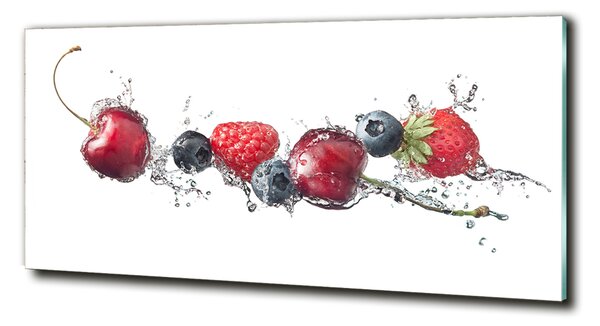 Tablou Printat Pe Sticlă fructe de padure