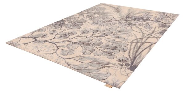 Covor verde mentă/bej din lână 133x190 cm V&A Calisia Kelp – Agnella