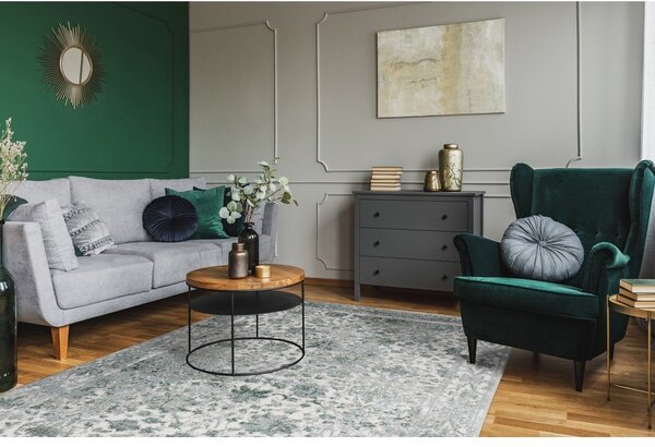 Covor verde mentă 160x230 cm Sensi Tris – FD