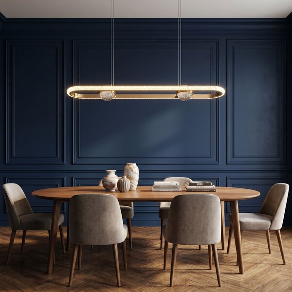 LAMPĂ SUSPENDATĂ DE TAVAN LED G159-CP GOLD