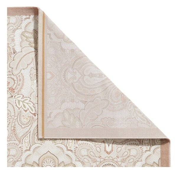 Covor crem 120x170 cm Damask Bronze – Think Rugs