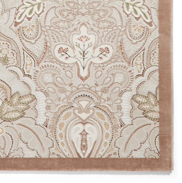Covor crem 120x170 cm Damask Bronze – Think Rugs