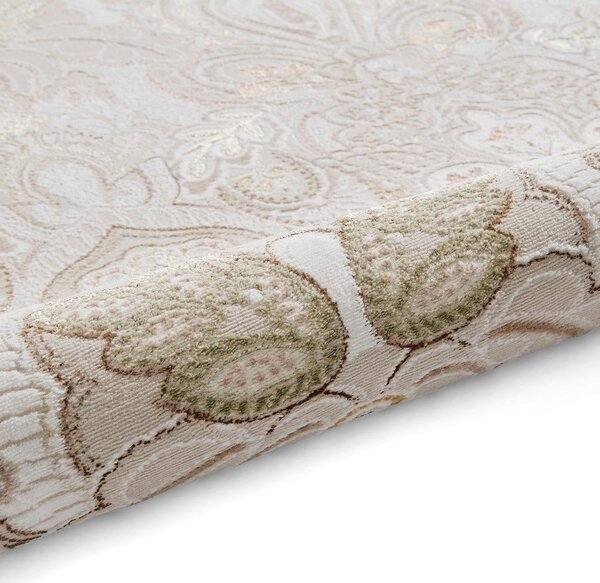 Covor crem 120x170 cm Damask Bronze – Think Rugs
