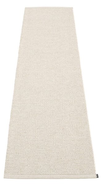 Covor tip traversă pentru interior și exterior crem 60x250 cm Mono Linen Vanilla – Pappelina