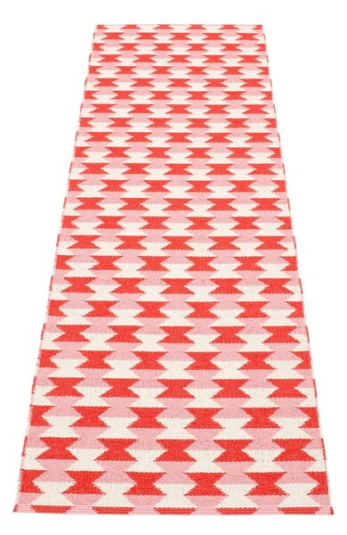 Covor tip traversă pentru interior și exterior roșu 70x250 cm Dana Coral – Pappelina