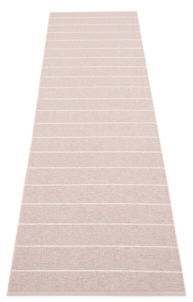Covor tip traversă pentru interior și exterior roz deschis 70x270 cm Carl Pale Rose – Pappelina