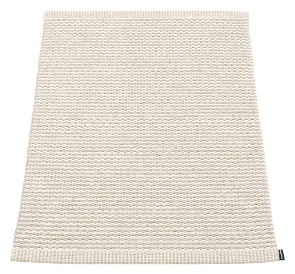 Covor pentru exterior și interior crem 60x85 cm Mono Linen Vanilla – Pappelina