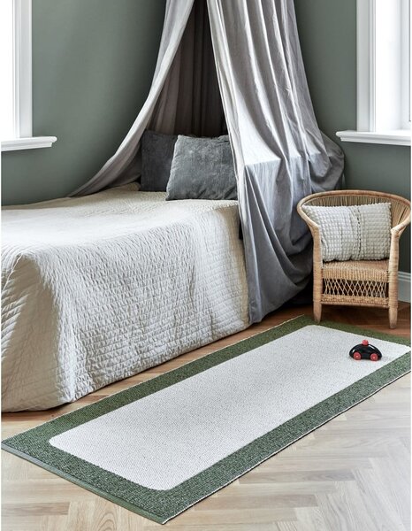Covor pentru exterior și interior verde/crem 70x120 cm Ilda Pine – Pappelina