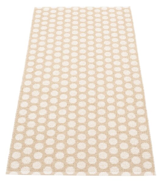 Covor tip traversă pentru interior și exterior bej/crem 70x150 cm Noa Beige Vanilla – Pappelina
