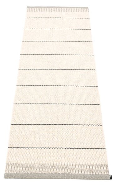 Covor tip traversă pentru interior și exterior gri deschis/crem 60x200 cm Belle Warm Grey – Pappelina