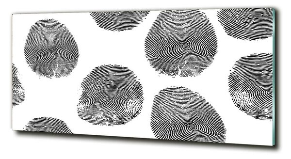 Tablou Printat Pe Sticlă Amprente
