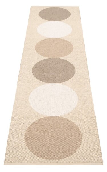 Covor tip traversă pentru interior și exterior bej/crem 70x280 cm Otto Grain – Pappelina