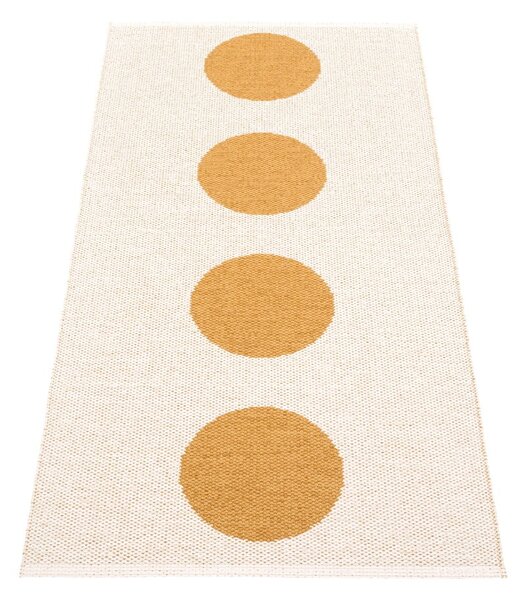 Covor tip traversă pentru interior și exterior galben ocru 70x150 cm Vera Ochre – Pappelina