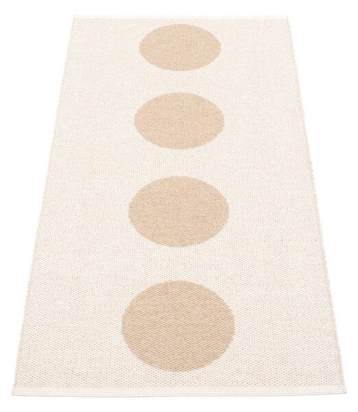 Covor tip traversă pentru interior și exterior bej 70x150 cm Vera Beige – Pappelina