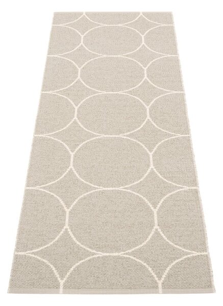 Covor tip traversă pentru interior și exterior crem 70x200 cm Boo Linen – Pappelina