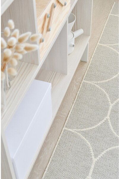 Covor tip traversă pentru interior și exterior crem 70x200 cm Boo Linen – Pappelina